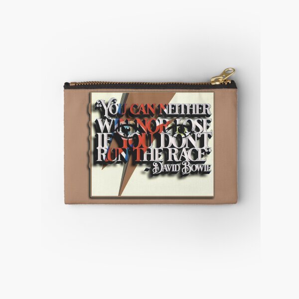 Item preview, Bowie Quote (In It To Win It) designed and sold by Cathedral of Curiosity.