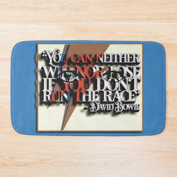 Item preview, Bowie Quote (In It To Win It) designed and sold by Cathedral of Curiosity.