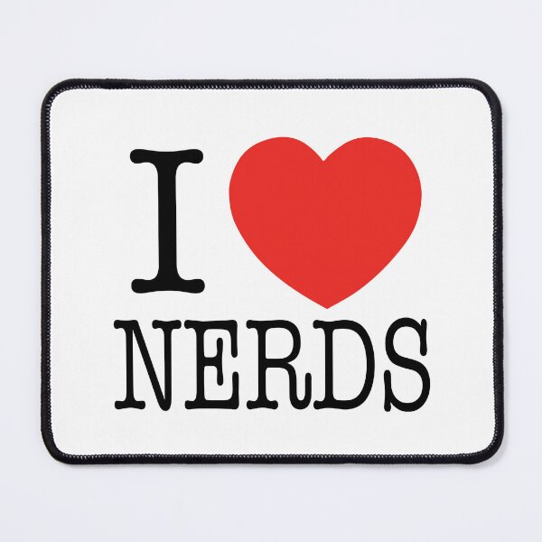 Item preview, I Love Nerds - Funny designed and sold by DGMaxShop.