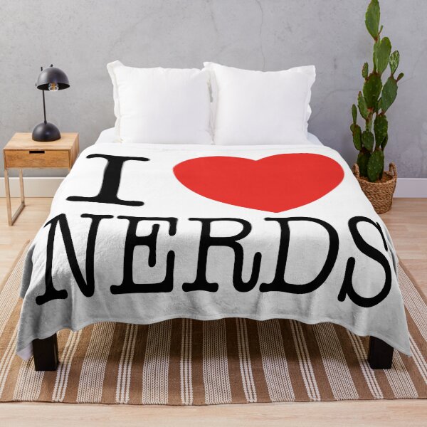 Item preview, I Love Nerds - Funny designed and sold by DGMaxShop.