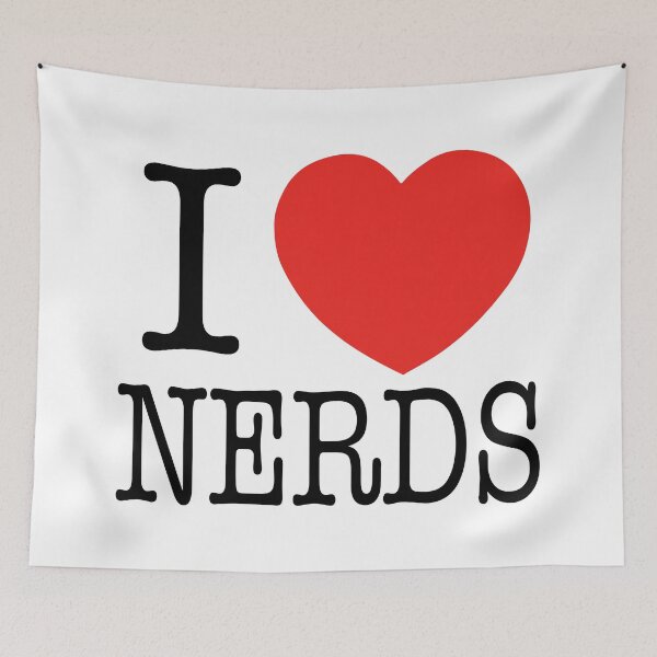 Artikelvorschau, Ich liebe Nerds – Lustig entworfen und verkauft von DGMaxShop.