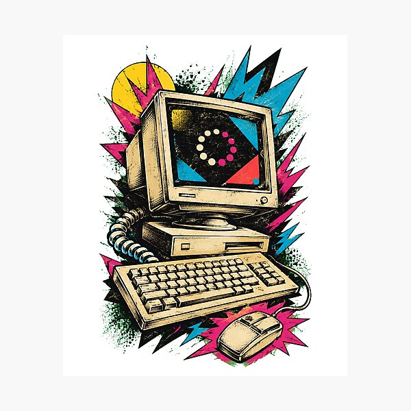 Item preview, Nineties Moments Home Computer Digital designed and sold by Aissami.