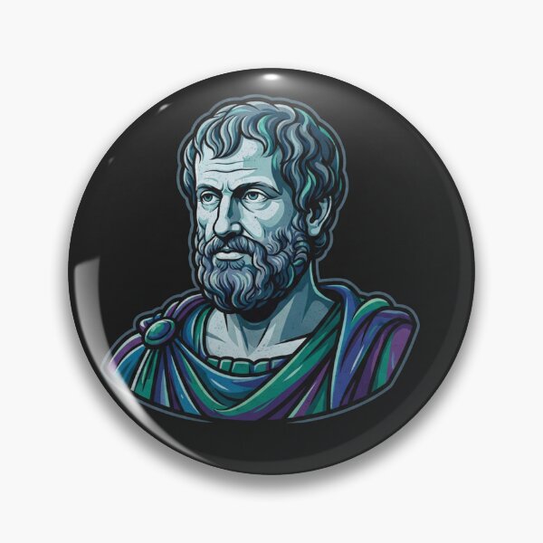 Item preview, Aristotle Ancient Greek Philosopher Portrait Illustration designed and sold by Owcomm.
