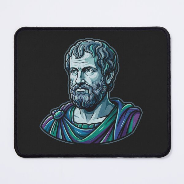 Item preview, Aristotle Ancient Greek Philosopher Portrait Illustration designed and sold by Owcomm.