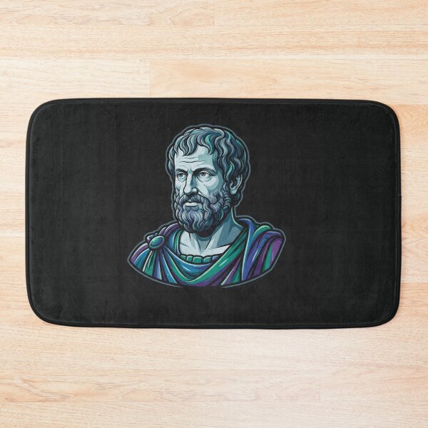 Item preview, Aristotle Ancient Greek Philosopher Portrait Illustration designed and sold by Owcomm.