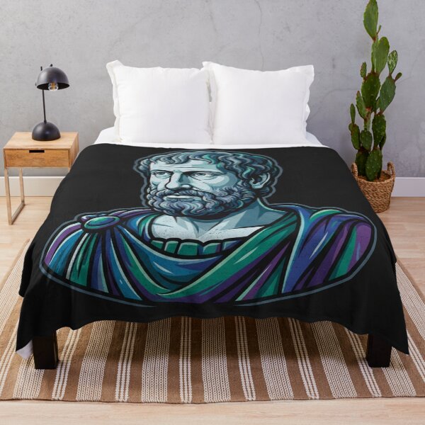 Item preview, Aristotle Ancient Greek Philosopher Portrait Illustration designed and sold by Owcomm.