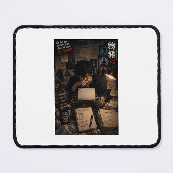 Item preview, Anime Screen writer designed and sold by Art2pic.