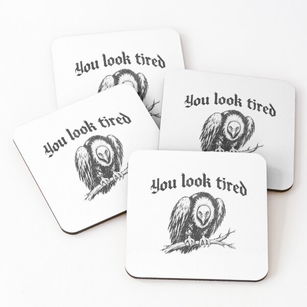 Item preview, Copy of You Look Tired Vulture Funny designed and sold by delllsdesigns.