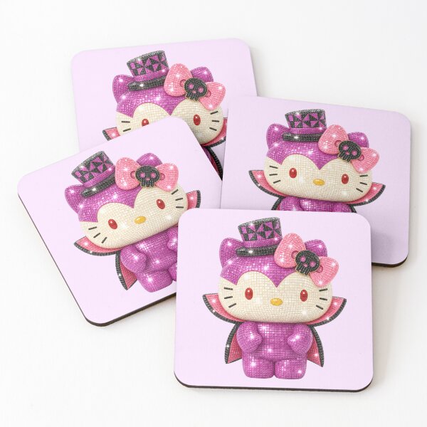 Item preview, Pink Halloween Disco Kitty designed and sold by Ellie Dyer.