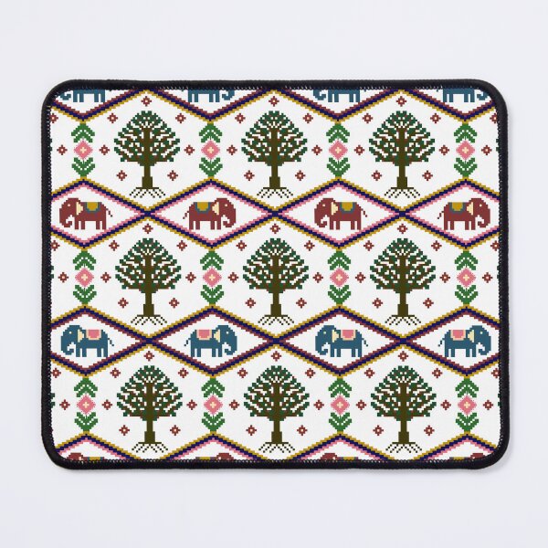 Item preview, Pixel Elephant Traditional Art Pattern designed and sold by Tanapan2529.