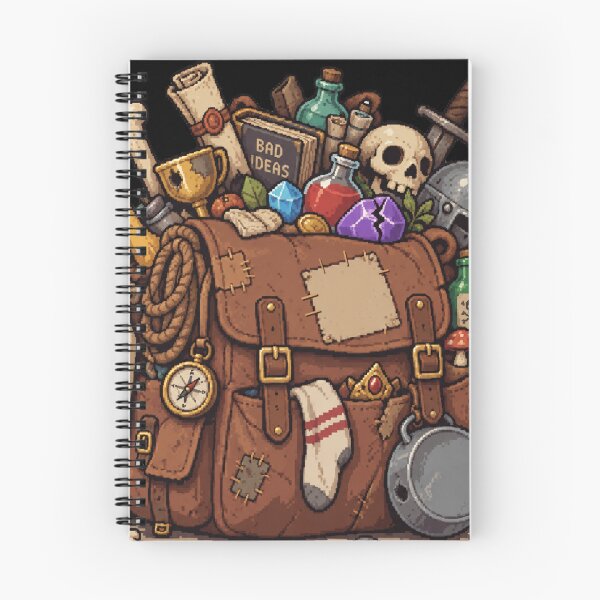Item preview, Pixel Art Overloaded Adventurer Backpack designed and sold by Nol1ytv.