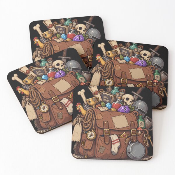 Item preview, Pixel Art Overloaded Adventurer Backpack designed and sold by Nol1ytv.