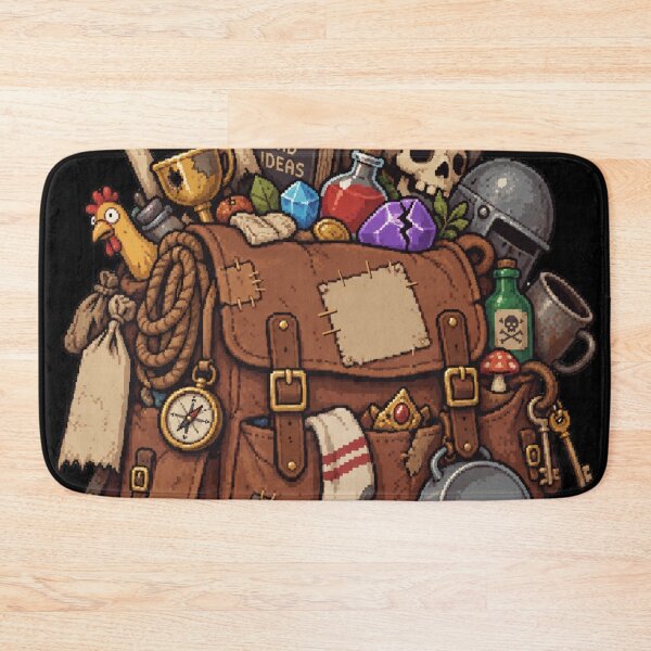 Item preview, Pixel Art Overloaded Adventurer Backpack designed and sold by Nol1ytv.