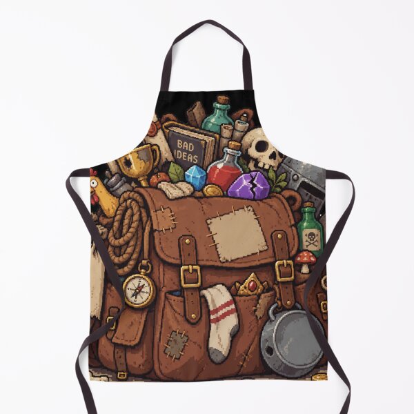 Item preview, Pixel Art Overloaded Adventurer Backpack designed and sold by Nol1ytv.