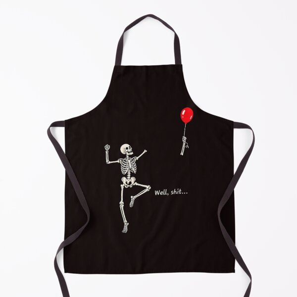 Item preview, Well Shit Skeleton Loses Balloon Halloween Funny Saying designed and sold by ImeldaSparks.