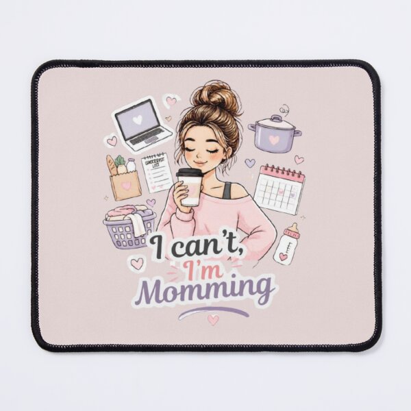Item preview, Busy mom mode: activated-Funny Busy Mom– Busy Mom Mode: Activated” | Cute Pastel Aesthetic designed and sold by Glow & Grow.