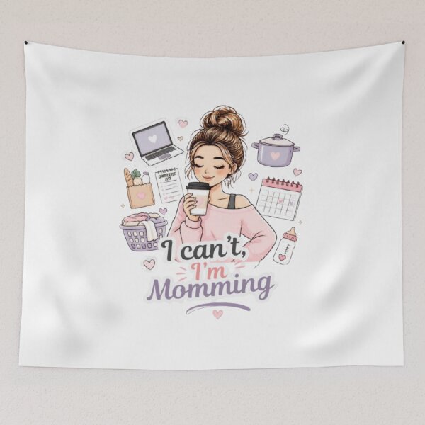 Item preview, Busy mom mode: activated-Funny Busy Mom– Busy Mom Mode: Activated” | Cute Pastel Aesthetic designed and sold by Glow & Grow.