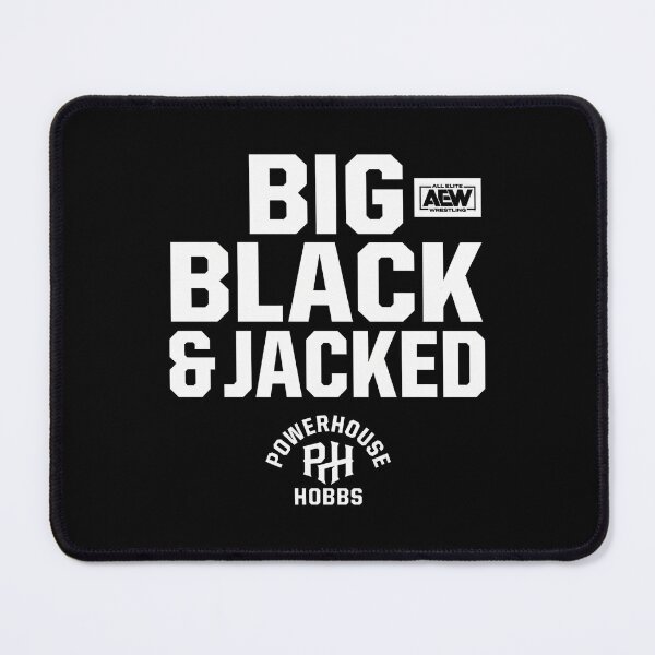 Item preview, Powerhouse Hobbs - Big Black & Jacked - All Elite AEW Wrestling designed and sold by ismaelgeme.