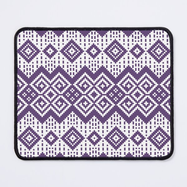 Item preview, Purple Pixel Art Traditional Ethnic Pattern designed and sold by Tanapan2529.