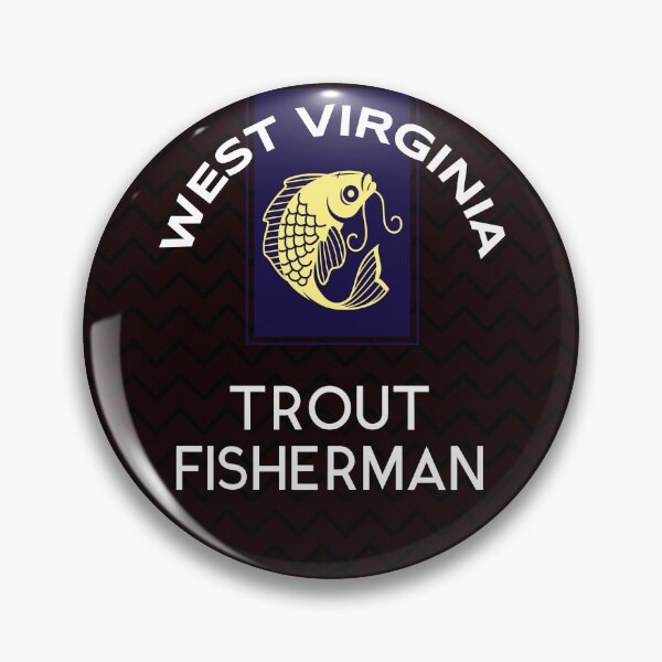 Item preview, WEST VIRGINIA TROUT FISHERMAN designed and sold by JamiesLocker.