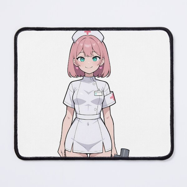 Item preview, Pink Nurse Hospital Pinup Ecchi Boudoir Set designed and sold by DegenMerch.