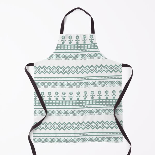 Item preview, Floral Pixel Art Traditional Ethnic Pattern designed and sold by Tanapan2529.