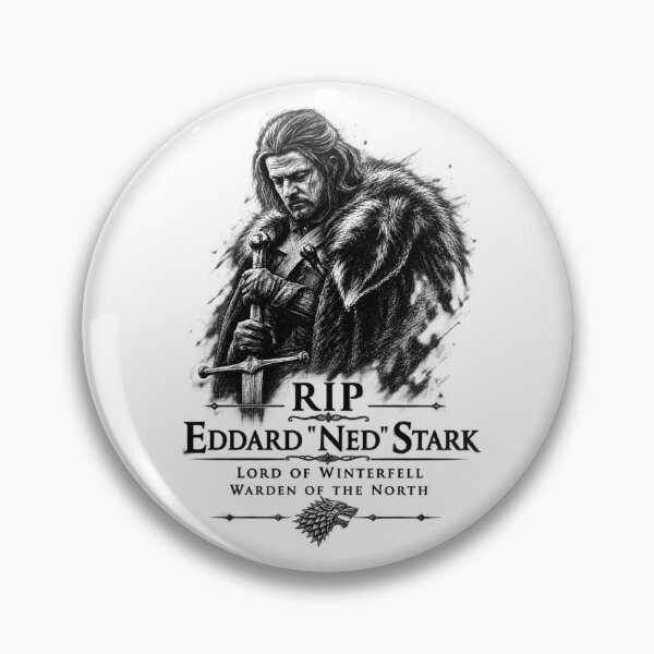 Item preview, RIP Ned Stark, Lord of Winterfell designed and sold by MEMERY MUSEUM.
