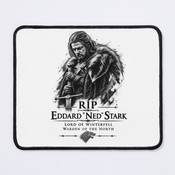 Item preview, RIP Ned Stark, Lord of Winterfell designed and sold by MEMERY MUSEUM.
