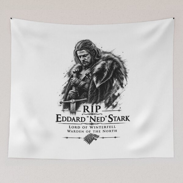 Item preview, RIP Ned Stark, Lord of Winterfell designed and sold by MEMERY MUSEUM.