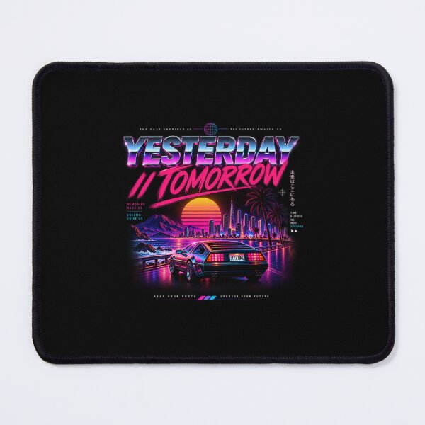 Item preview, Yesterday Tomorrow – Retro Futuristic Neon Aesthetic designed and sold by ZoomTaDesign.