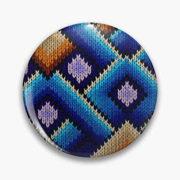 Item preview, Blue Ember Folk Knit Pattern designed and sold by DansCreations42.