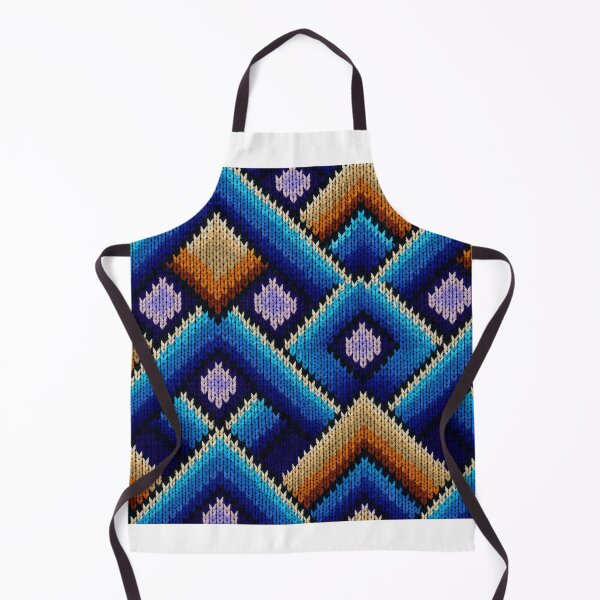 Item preview, Blue Ember Folk Knit Pattern designed and sold by DansCreations42.