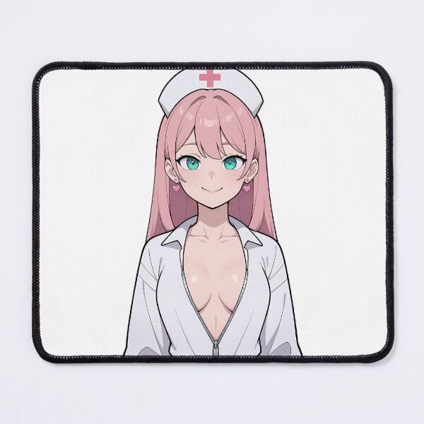 Item preview, Pink Nurse Hospital Pinup Ecchi Boudoir Set designed and sold by DegenMerch.