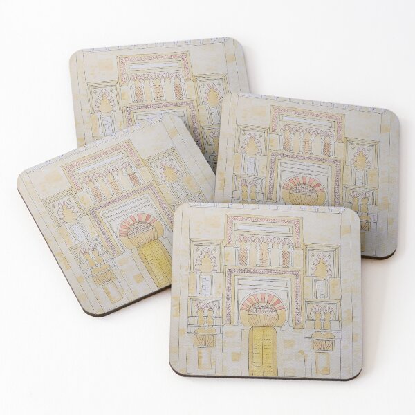 Item preview, Great Mosque of Córdoba Watercolor Sketch designed and sold by LemonJulesArt.