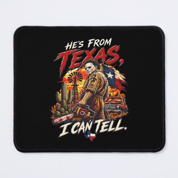 Item preview, Leatherface - Michael Myers - He’s From Texas I Can Tell - Halloween 2026 designed and sold by ismaelgeme.
