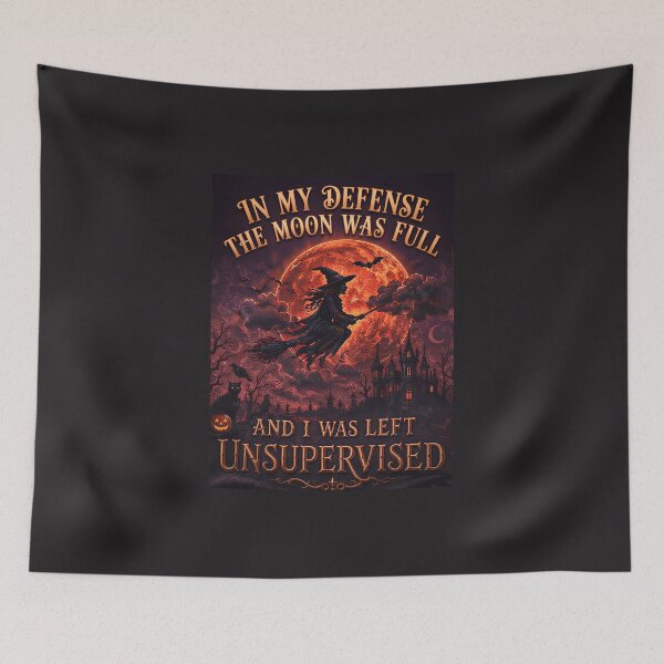Item preview, in My Defense The Moon was Full and I was Left Unsupervised designed and sold by gear-posters.