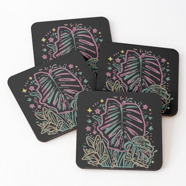 Item preview, Monstera & Tropical Leaves Botanical Magical Houseplant  designed and sold by HYPNK.