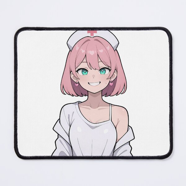 Item preview, Pink Nurse Hospital Pinup Ecchi Boudoir Set designed and sold by DegenMerch.