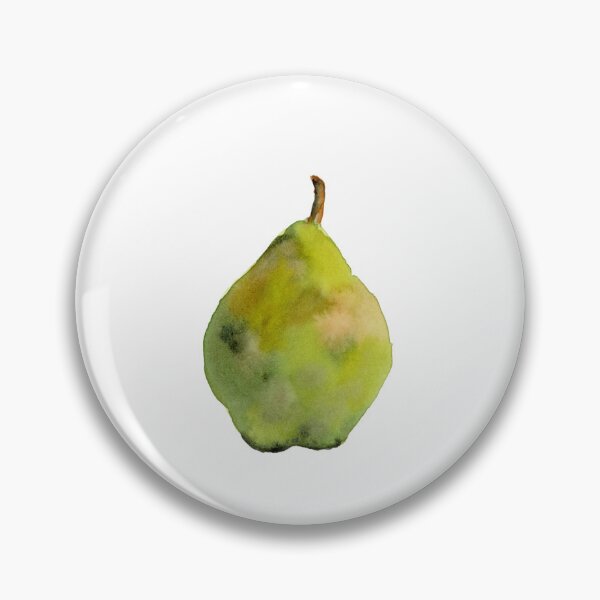 Item preview, Watercolor Pear Painting designed and sold by Bianca Scoropan.