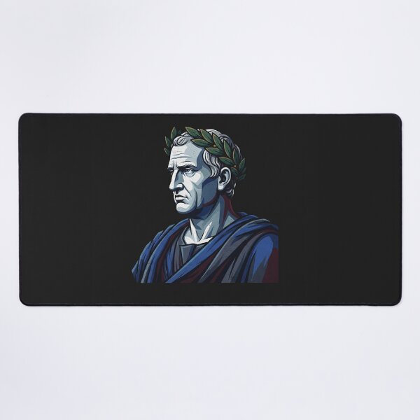 Item preview, Julius Caesar Roman Emperor Laurel Wreath Portrait designed and sold by Owcomm.