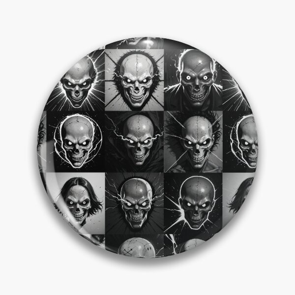 Item preview, B&W Skulls - Anime, manga, designed and sold by 4gottenlore.