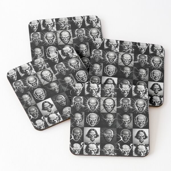 Item preview, Calaveras en blanco y negro - Anime, manga, designed and sold by 4gottenlore.