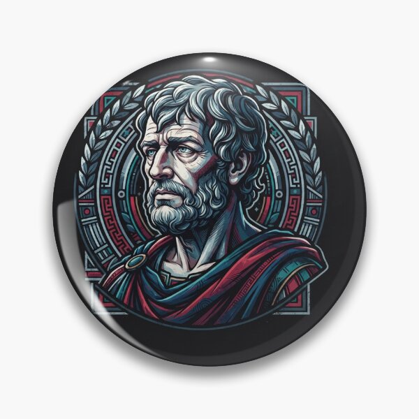 Item preview, Marcus Aurelius Stoic Philosopher Emperor Portrait designed and sold by Owcomm.