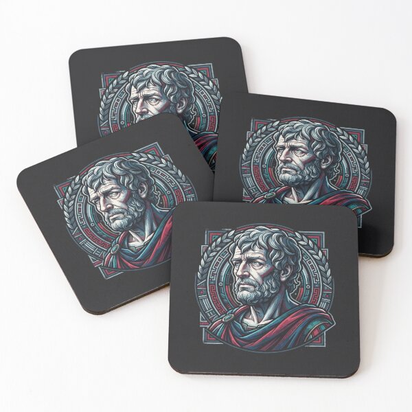 Item preview, Marcus Aurelius Stoic Philosopher Emperor Portrait designed and sold by Owcomm.