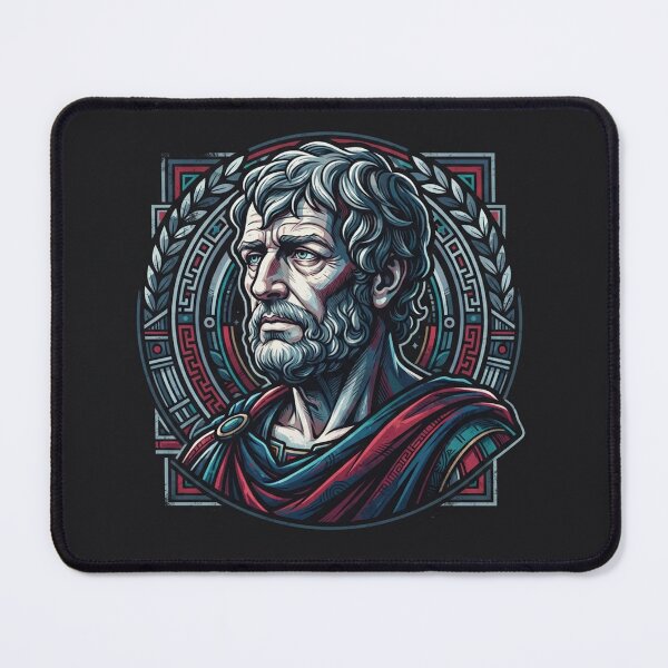 Item preview, Marcus Aurelius Stoic Philosopher Emperor Portrait designed and sold by Owcomm.