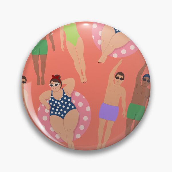 Item preview, Retro Swim Club - Pool Day Squad Pattern designed and sold by Clauzierra.