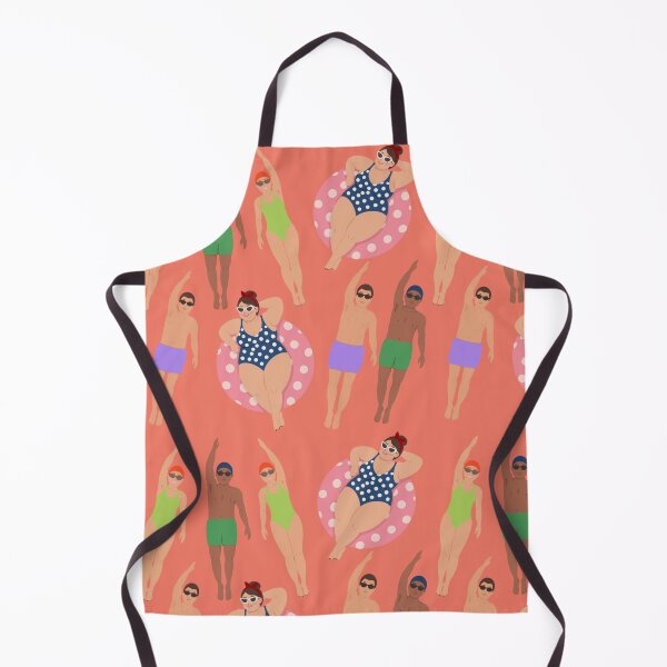 Item preview, Retro Swim Club - Pool Day Squad Pattern designed and sold by Clauzierra.