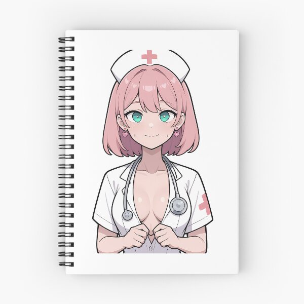 Item preview, Pink Nurse Hospital Pinup Ecchi Boudoir Set designed and sold by DegenMerch.