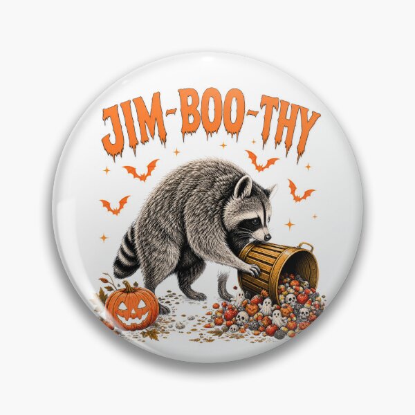 Item preview, Funny Jim-Boo-Thy Raccoon Vintage Halloween Candy designed and sold by DYAFLK.