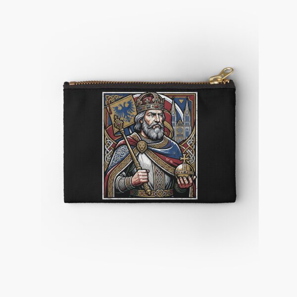 Item preview, Medieval King Charlemagne Royal Portrait designed and sold by Owcomm.